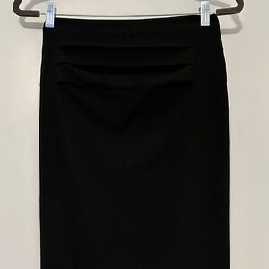 BCBG MaxAzria Black Pencil Skirt - Size 02